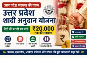 उत्तर प्रदेश शादी अनुदान योजना 2026 ऑनलाइन आवेदन और आवेदन की स्थिति