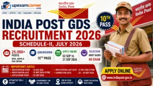 India Post GDS Recruitment 2026 Apply Online for BPM ABPM and Dak Sevak Posts